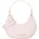 Schultertasche Kunstleder Pink