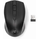Nedis Mouse - Drahtlos - 800/1200 / 1600 DPI - Einstellbar DPI - Anzahl Knöpfe: 4 - Beidhändig