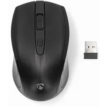 Nedis Mouse - Drahtlos - 800/1200 / 1600 DPI - Einstellbar DPI - Anzahl Knöpfe: 4 - Beidhändig