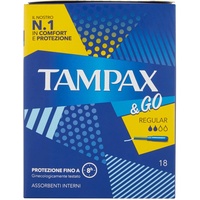 Tampax & Go Tampons, regular, 18 Stück