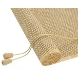vidaXL Rollo Natur 100 x 220 cm Bambus/Braun