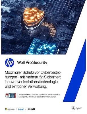 HP Wolf Pro Security für 1 Jahr - Elektronische Lizenz für 1 Gerät (100-499 Lizenzen)