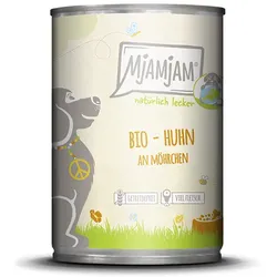 MjAMjAM - BIO für Hund 400g MjAMjAM Hund 6x400g BIO Huhn mit Möhrchen
