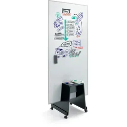 Sigel MUB04 Meet up-Set: agiles Whiteboard 90x180cm und Aufsteller - für spontane Besprechungen