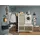laundreezy LDSK6 Waschmaschinenschrank 117,5 x 162 x 67,5 cm Weiß Holzwerkstoff