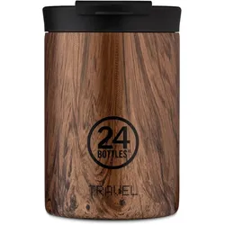 24Bottles Travel Trinkbecher 350 ml Trinkflaschen   Braun Herren 