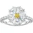 Thomas Sabo TR2493-051-4-56 Cocktailring Blume mit Steinen silber Damen,