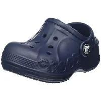 Crocs Unisex Kinder Baya Lined Clog T, Navy, 6 UK Child