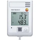 TESTO Saveris 2-H1 Multi-Datenlogger Messgröße Temperatur, Luftfeuchtigkeit -30 bis 50 °C 0 bis 100 % Temperatur-Datenlogger weiß