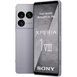 Sony Xperia 1 VIII 12 GB RAM 256 GB Lolith-Silber