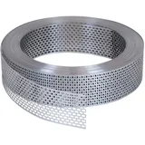 DAPRONA Fassadenprofile Traufgitter 60 m x 100 mm Silber