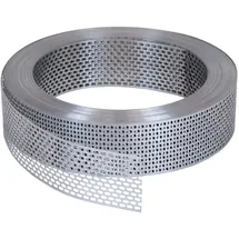 DAPRONA Fassadenprofile Traufgitter 60 m x 100 mm Silber