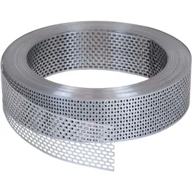 DAPRONA Fassadenprofile Traufgitter 60 m x 100 mm Silber