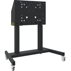 SmartMetals Mobiler Bodenlift mit Kollisionsschutz max. 86 Zoll, schwarz