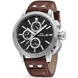 TW STEEL CEO Adesso Chronograph Leder 45 mm CE7005