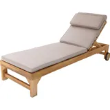 Axi Rama Sonnenliege 200 x 65 x 30 cm Beige