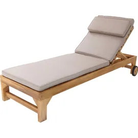 Axi Rama Sonnenliege 200 x 65 x 30 cm Beige