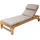 Axi Rama Sonnenliege 200 x 65 x 30 cm Beige