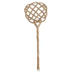 Lex Teppich-Klopfer Rattan Handklopfer handgearbeitet Ausklopfer Klopfer geflechtet