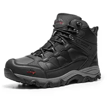 NORTIV 8 Herren Trekkingschuhe Wanderschuhe Outdoorschuhe Wanderstiefel Wasserdicht Hiking Boots Kletterschuhe Bergsteigen Klettern Wandern Schuhe,Size 44,Schwarz,NMUMHB2501 - 44 EU