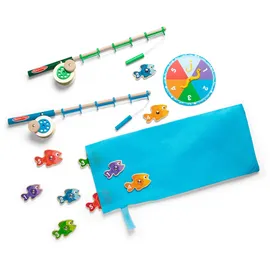 Spin Master Melissa & Doug - Hölzernes Fischefang - Und Zahlenspiel, Lernspielzeug, Zählen Spiel für Kinder, ab 3 Jahren, für Jungen und Mädchen geeignet