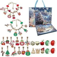 Schmuck Adventskalender 2025, 24 Tage Countdown Kalender Mit Kleine Prinzessin C