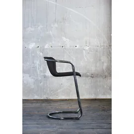 KAWOLA Barhocker Trivia 51 x 102 x 62 cm Schwarz