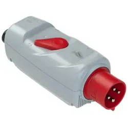 PCE 54024320 CEE-Motorschutzstecker (PKZM0) 32A 4p 6h (25-32A) IP44