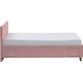 Meise Möbel Polsterbett Cool140 x 200 cm rose