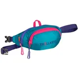 Trollkids Kinder Bauchtasche Trolltunga, Dunkeltürkis/Hellmagenta, One Size