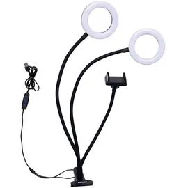 Dörr  LED Selfie 2 er Ringlicht SLR 12 Bi Color