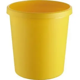 Helit Papierkorb 18 l Gelb