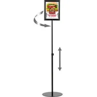 Update displays Infoständer Economy schwarz DIN A3