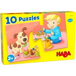 HABA - 10 Puzzles - Mein Spielzeug