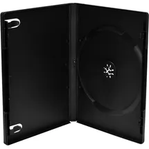 MediaRange DVD-Leerhülle für 1 Disc, 14mm, maschinenfähig, schwarz