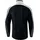 Erima Allwetterjacke Schwarz/Weiß/Dunkelgrau 116