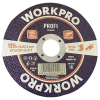 WorkPro WP406380 Trennscheibe 125 mm 10 St. INOX, Metall