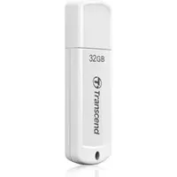 Transcend 32GB JETFLASH 370 (32 GB, USB A), USB Stick, Weiss