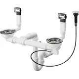 Hansgrohe Ab-/Überlaufgarnitur 43932800 Edelstahl