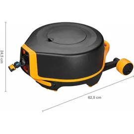 Fiskars Waterwheel XL Schlauchwagen 27 m schwarz, orange