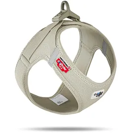 Curli Clasp Vest Hundegeschirr Beige S
