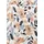 VIVANCE Pyjamashorts mit Allover-Druck Blau/Rosa 40/42
