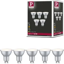 Paulmann LED Reflektor 29235 4,9W GU10 warmweiß 5 St.