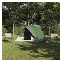 vidaXL Tunnelzelt Campingzelt Grün