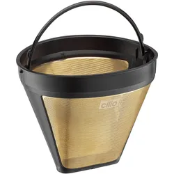 CILIO Dauerfilter GOLD Kaffeefilter Größe 1x4