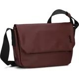 Zwei Umhängetasche Cargo CA60 Messenger-Bag 3 Liter hochwertiges Hydroflex-Material praktisches Schlüsselband verstellbarer Gurt sportliche Crossbody-Bag für Damen Herren & Teenager (bordeaux)