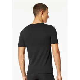 SCHIESSER Uncover V-Shirt schwarz L