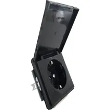 Busch-Jaeger Steckdoseneinsatz 1 St. Anthrazit