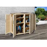 Weka Garten[Q] Teras 1,7 x 0,85 x 1,61 cm natur