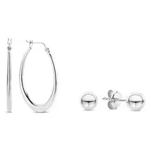 Parte Di Me Ohrringe - Sorprendimi Geschenkset - Gr. unisize - in Silber - für Damen